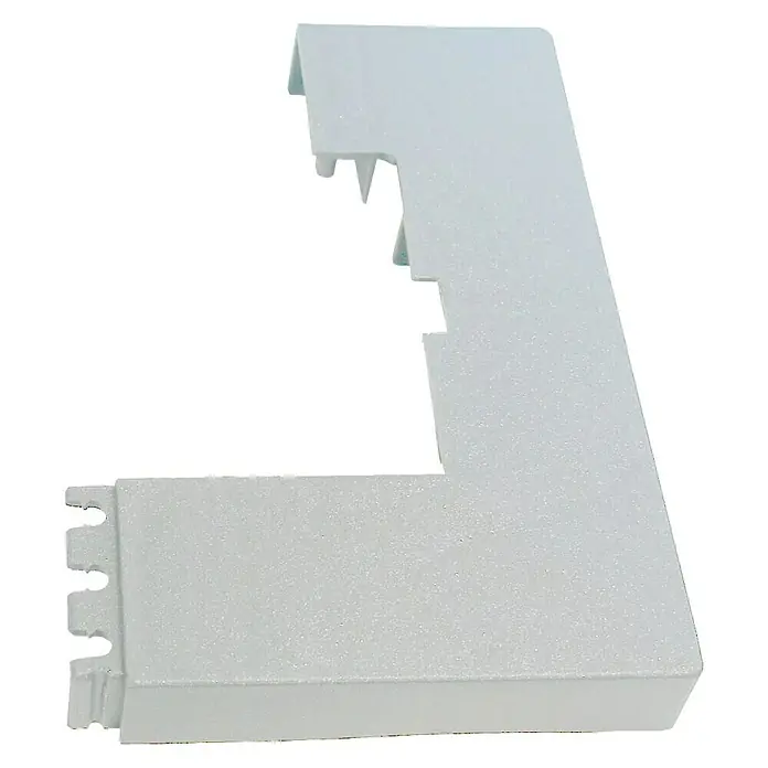 Nortene Embellecedor de poste Basfix - Blanco, Apto para: Fijación de ocultaciones