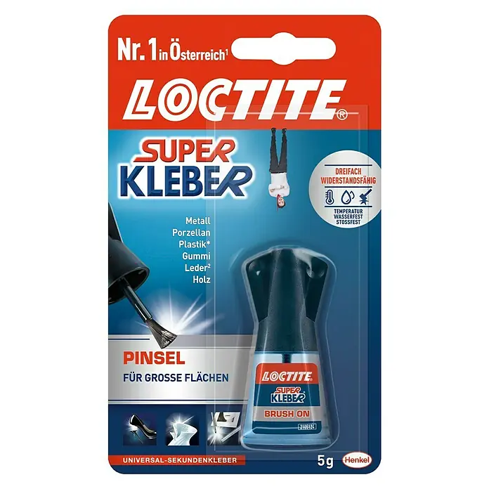 Loctite Sekundenkleber - 5 g, Flasche, Flüssig