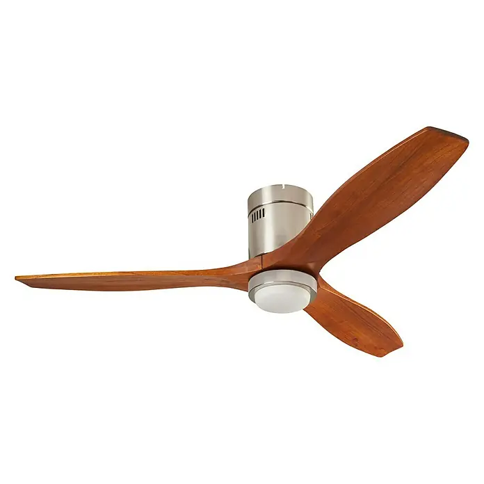Leds-C4 Ventilador de techo Stem - Diámetro: 137 cm, Madera oscura, 15 W, AC