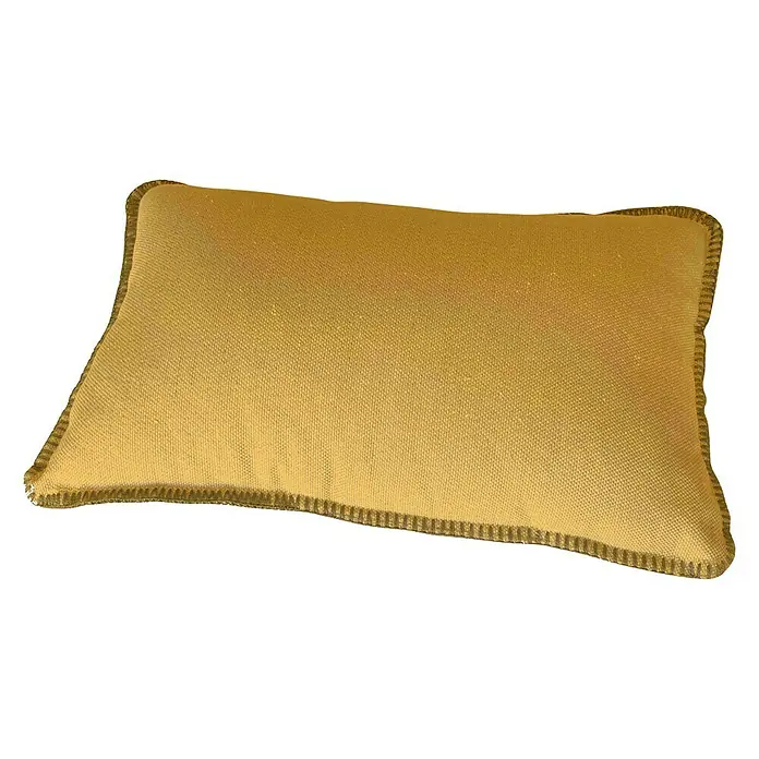 Cojín Studio 54 - Mostaza, 30 x 50 cm, 7 % lino, 24 % algodón, 69 % poliéster