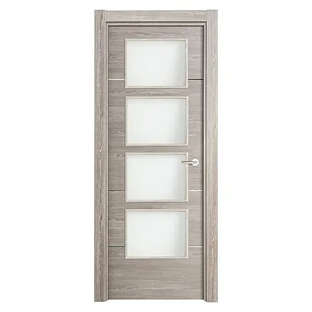Puerta acristalada Roble Finlandés vidriera 400AL