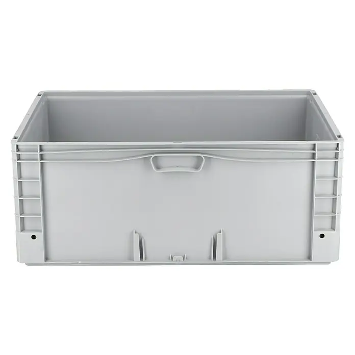 Surplus Systems Eurobox - L x B x H: 80 x 60 x 32 cm, Kunststoff, Grau
