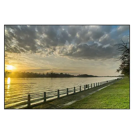 Cuadro de vidrio River walk