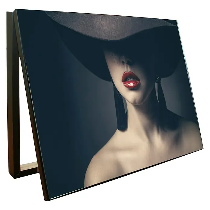 Armario de contadores Decorativo - Labios rojos, 51 x 40 cm