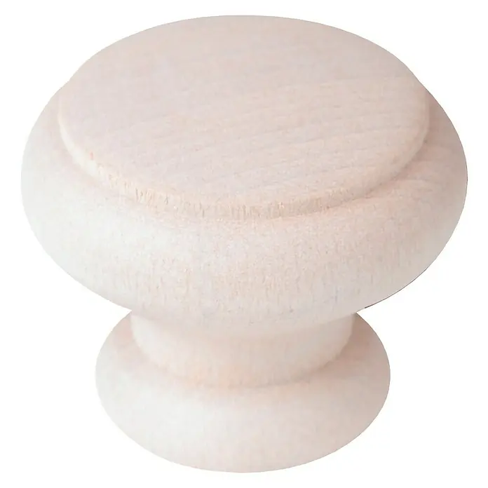 Nesu Pomo para muebles 403BL - Ø x Al: 40 x 33 mm, Madera