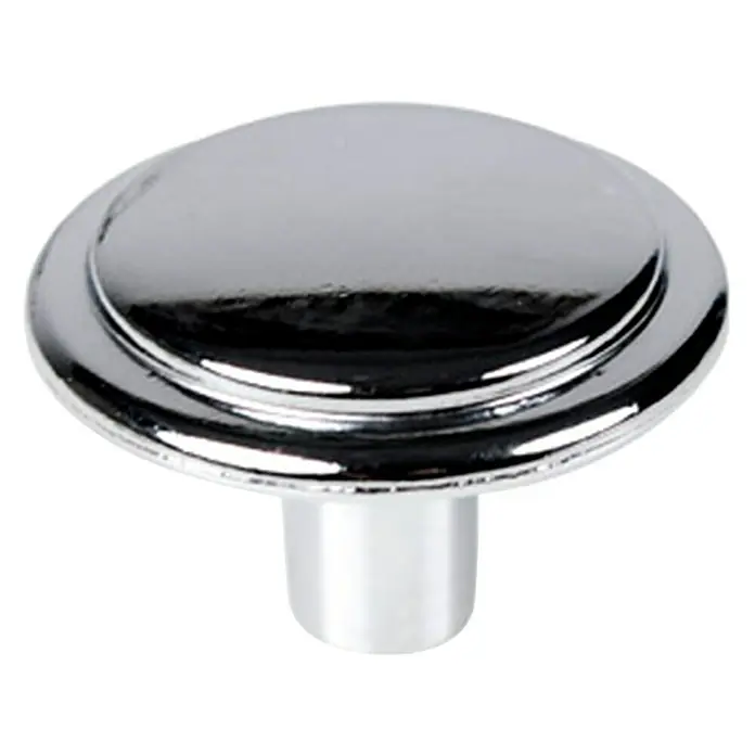 Nesu Pomo para muebles 1301 - Ø x Al: 30 x 21 mm, Acero, Cromado, Cromo