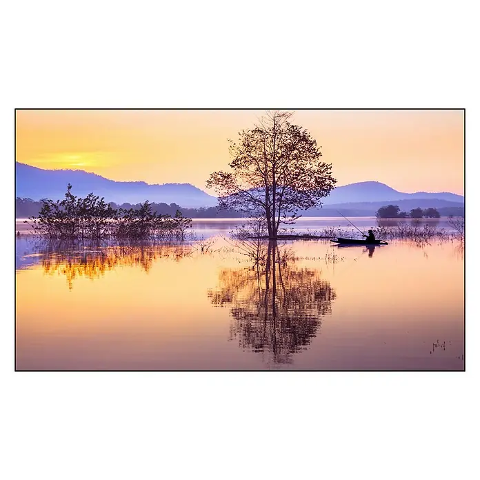 Cuadro de vidrio Lake - Lago, An x Al: 120 x 70 cm