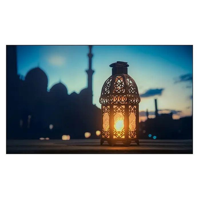 Cuadro de vidrio Arab - Árabe, An x Al: 120 x 70 cm