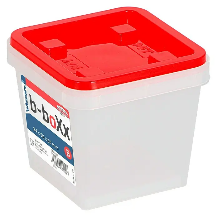 Wisent b-boXx Aufbewahrungsbox - L x B x H: 90 x 90 x 84 mm