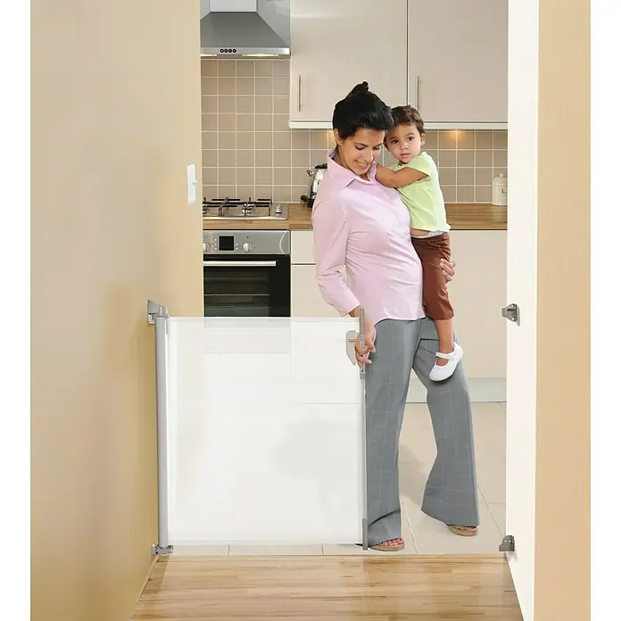 Dreambaby Treppenschutzrollo - Länge: 140 cm, Weiß