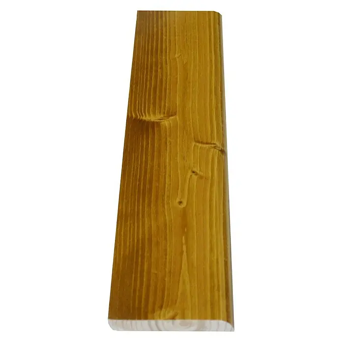 Rodapié teñido - 240 cm x 10 mm x 70 mm, Madera de abeto