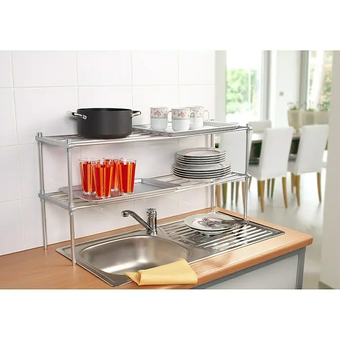 Ruco Regal - L x H: 86 x 30 cm, Breitenverstellbar: 55 - 86 cm - Anwendungsbeispiel