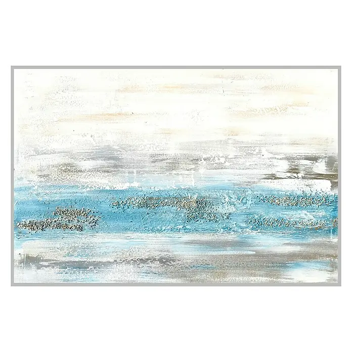Cuadro pintado a mano y enmarcado Mar - Sea, An x Al: 124,5 x 64,5 cm
