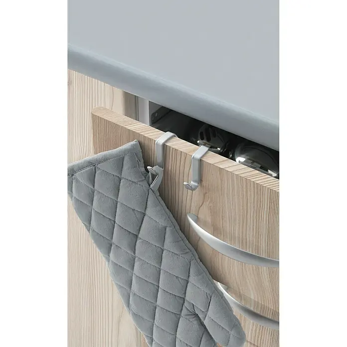 Metaltex Haken Galileo - L x B x H: 6 x 4 x 4 cm, Anzahl Haken: 2 Stk. - Anwendungsbeispiel