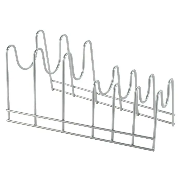 Metaltex Deckelhalter Lido - Geeignet für: 6 Topfdeckel, L x B x H: 28 x 16 x 14 cm - Detailaufnahme