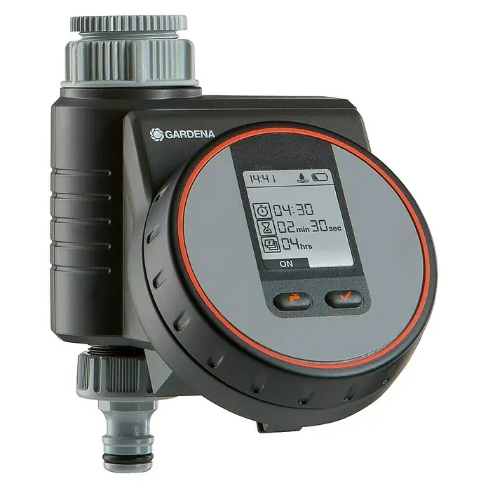 Gardena Programador de riego Flex - Tiempo de riego: 1 - 99 min