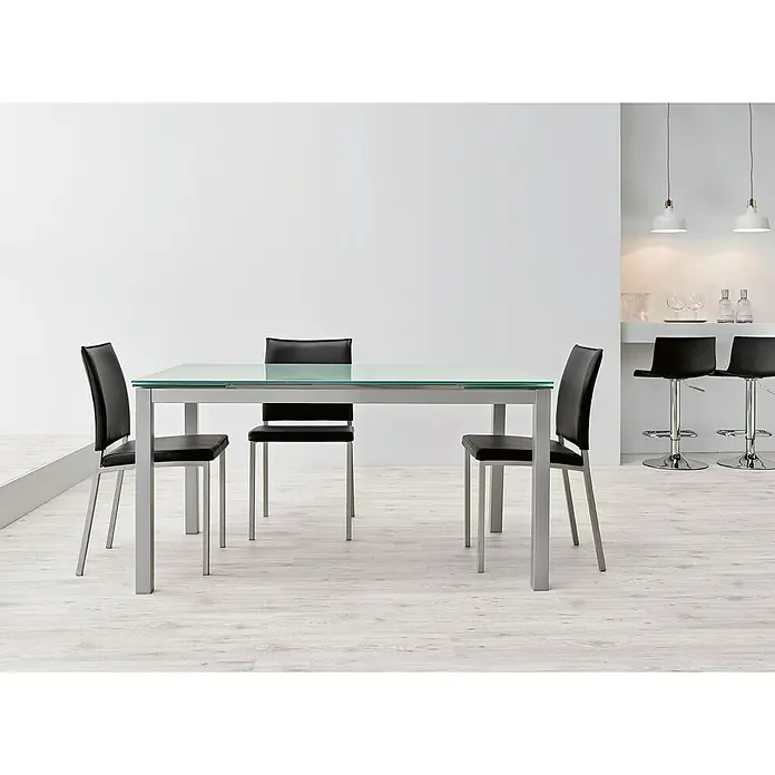 Silla Paki - L x An x Al: 85 x 43 x 51 cm, Negro