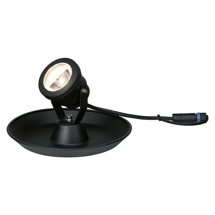 Paulmann Plug & Shine Teichbeleuchtung Underwater Spotlight - 4 W, 24 V, IP68 - Vorderansicht
