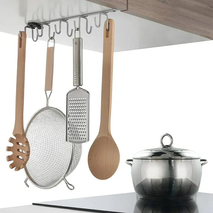 Metaltex Hakenleiste My-Hooks - L x B x H: 25 x 6 x 6 cm - Anwendungsbeispiel