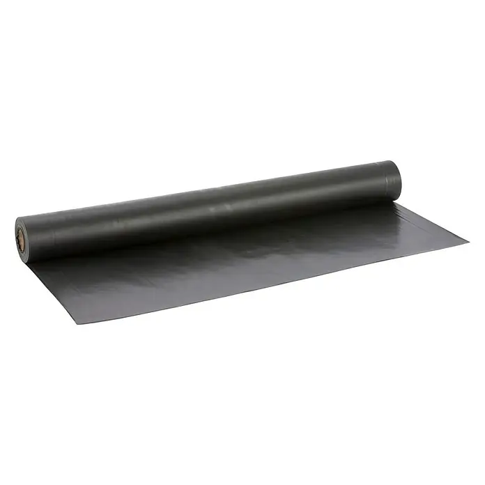 Danosa Membrana H 0.8 - 20 m x 1,5 m x 0,18 mm, Cloruro de polivinilo (PVC), Negro