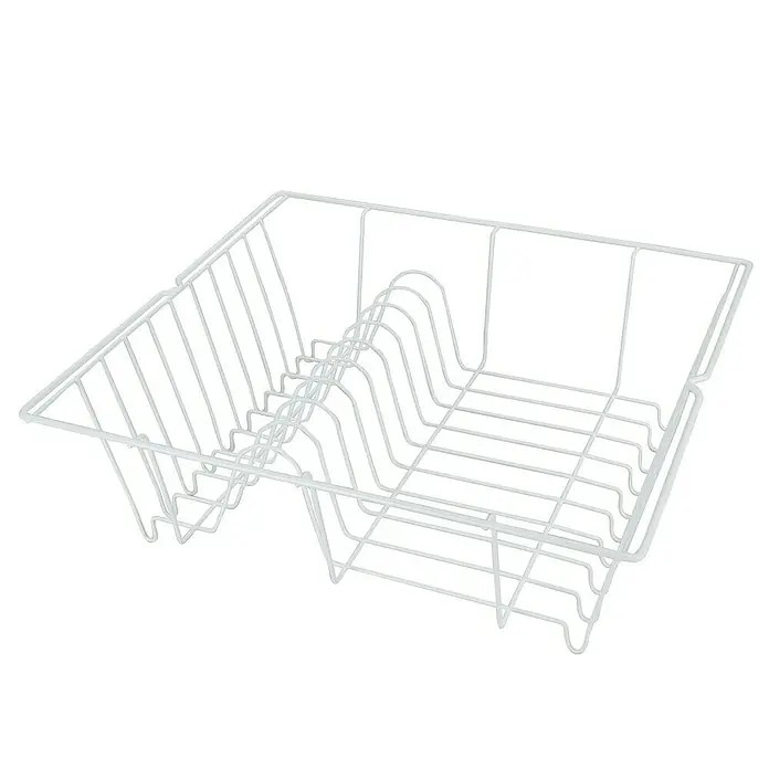 Metaltex Geschirrkorb Piccolo - L x B x H: 36 x 33 x 12 cm, Weiß - Detailaufnahme