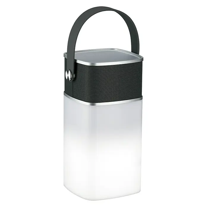 Paulmann Mobiles LED-Licht Clutch - 10 W, Grau, Weiß, Höhe: 15 cm, IP44 - Vorderansicht