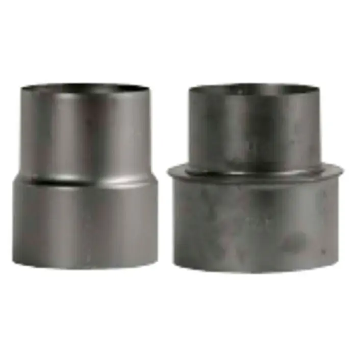 Bertrams Ofenrohrreduzierung - Durchmesser: 130 mm - 150 mm, Gebläut, Blauglanz