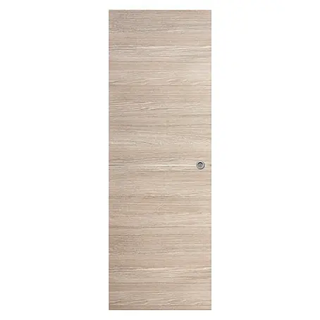 Puerta corredera de madera Roble Gris 100AL con uñero