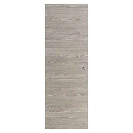 Puerta corredera de madera Roble Finlandés 200AL con uñero
