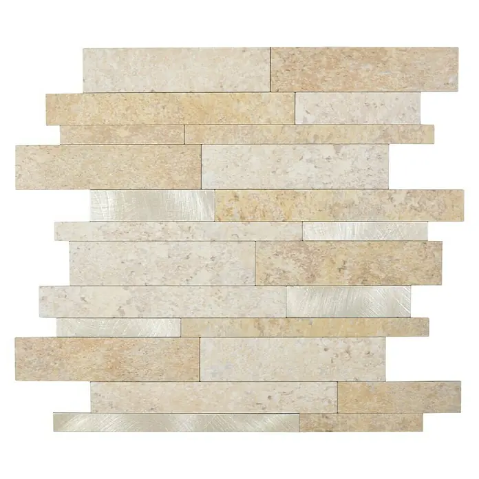 Selbstklebemosaik SAM 4GV36LBG - 30 x 30 cm, Vinyl, Braun - Vorderansicht