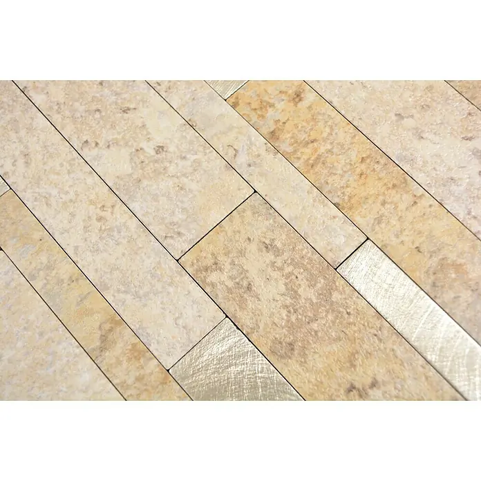 Selbstklebemosaik SAM 4GV36LBG - 30 x 30 cm, Vinyl, Braun - Detailaufnahme