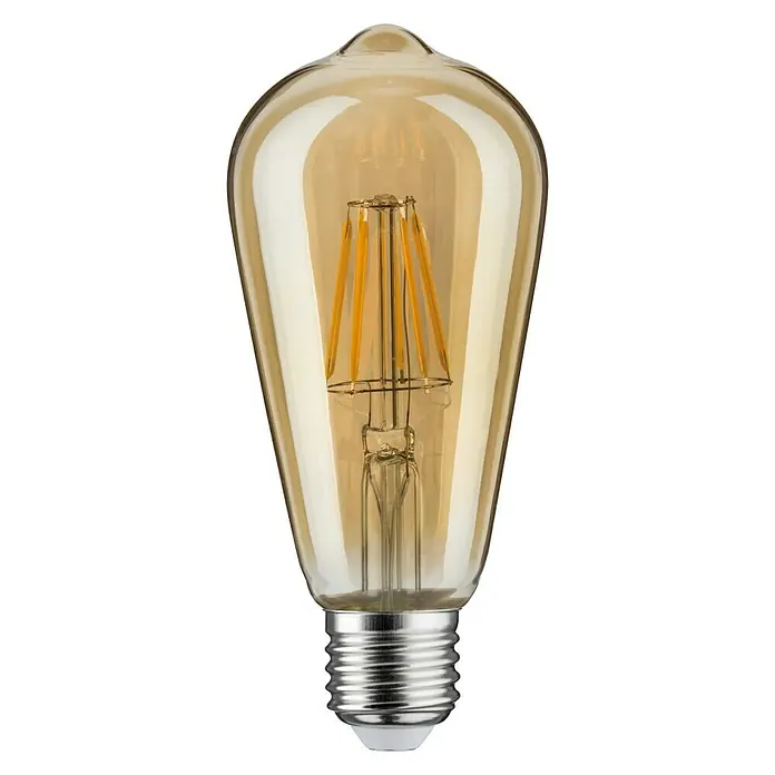 Paulmann LED žarulja - 1 kom, E27, 6 W, Topla bijela, Može se prigušiti - Pogled sprijeda