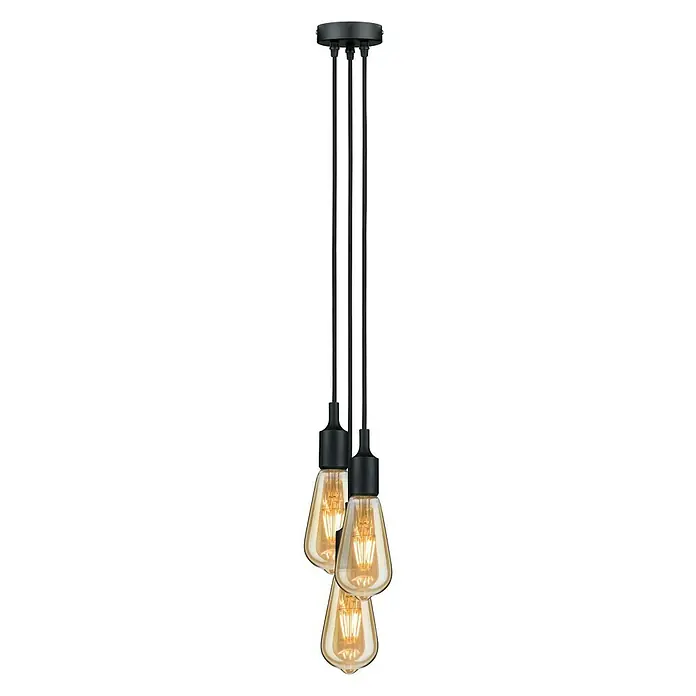 Paulmann Pendelleuchte - Höhe: 200 cm, Anzahl Leuchtmittel: 3 Stk.