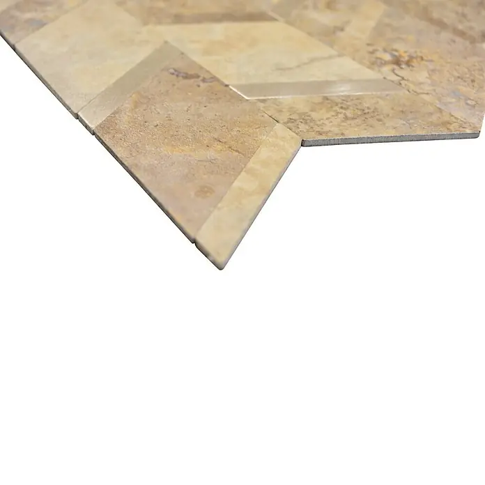 Selbstklebemosaik SAM 4AR46LBG - 28 x 29 cm, Vinyl, Beige/Grau - Detailaufnahme