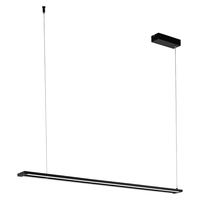 Eglo LED-Pendelleuchte Amontillado - L x H: 116 x 110 cm - Vorderansicht
