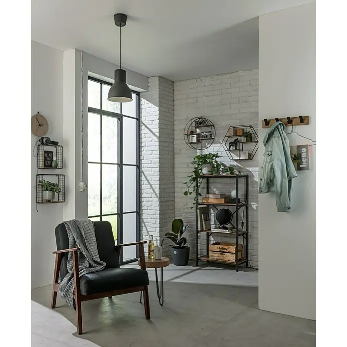 Scan Trend Regal Industrial - L x B x H: 32 x 60 x 120 cm, Anzahl Böden: 4 Stk., Traglast: 25 kg/Boden