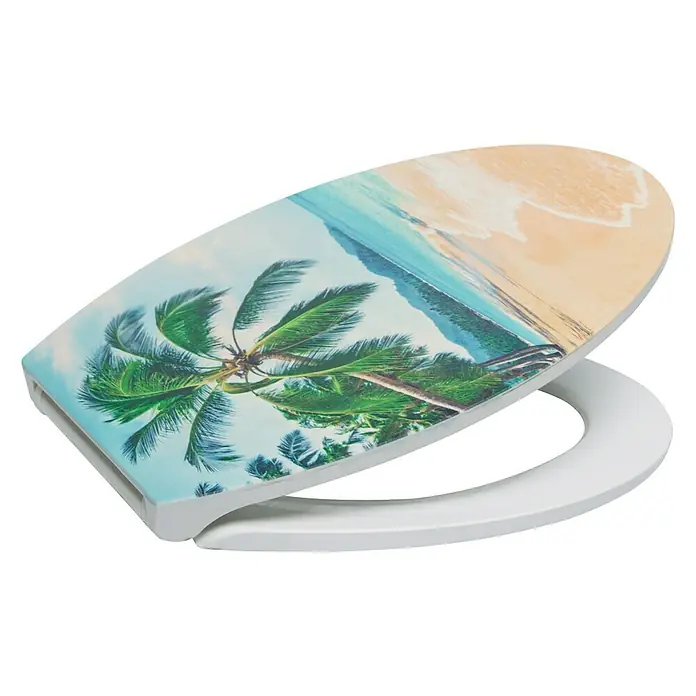 Poseidon WC-Sitz Paradise - Mit Absenkautomatik, Duroplast, Abnehmbar