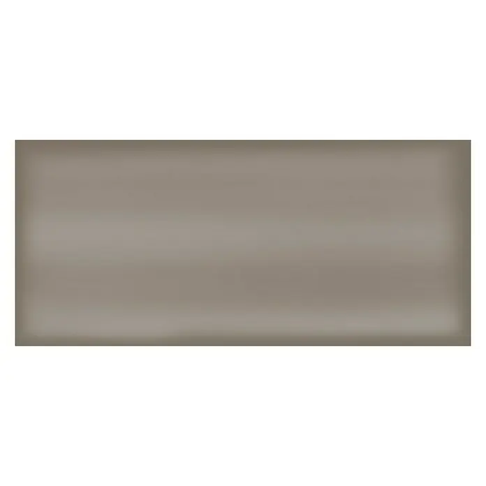 Decocer by Cinca Wandfliese Glow - 25 x 55 cm, Taupe, Glänzend - Vorderansicht
