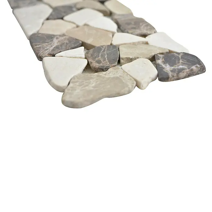 Fliesenbordüre Ciot Mix BO CIOT CB15 - 30 x 10 cm, Beige/Braun, Matt - Detailaufnahme