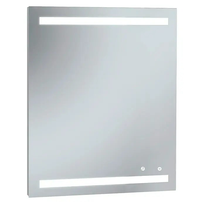 Espejo con luz LED Arion - An x Al: 60 x 80 cm, Reproducción Audio por Bluetooth, Capacidad de atenuación: Intensidad regulable