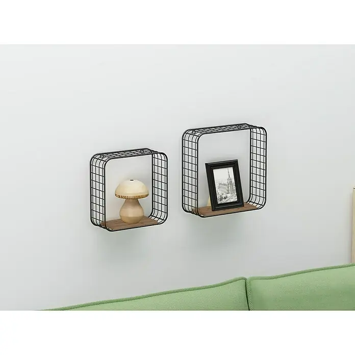 Scan Trend Wandregal-Set - 2 Stk., Traglast: 5 kg/Boden