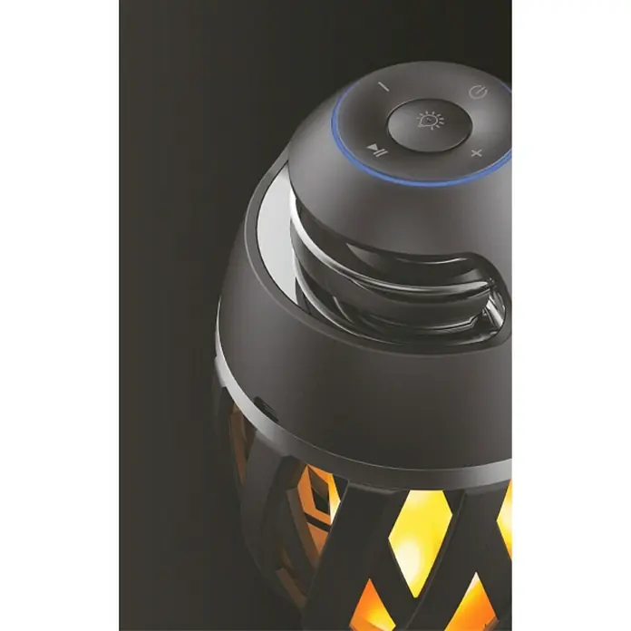 Globo LED-Tischleuchte Stream - 1 W, Anthrazit, Ø x H: 10 x 16,5 cm, Bluetooth
