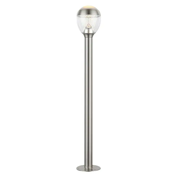 Globo LED-Außenleuchte Callisto - 1-flammig, 11 W, Warmweiß, IP44, Edelstahl