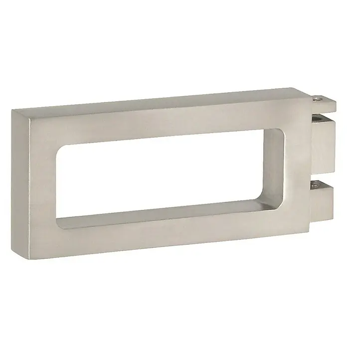 Expo Ambiente Eindstuk Air - Rvs-look, Geschikt voor: 32 x 11 mm profiel - Vooraanzicht