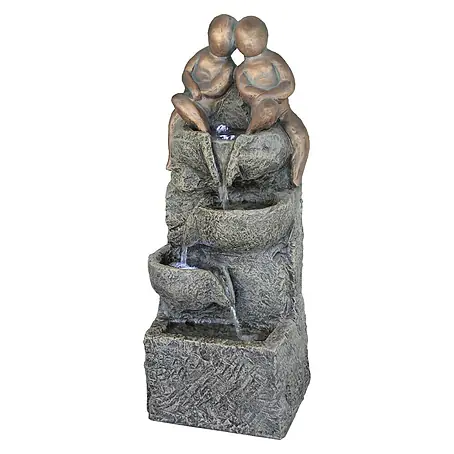 Silex  Kunststeinbrunnen Zwilling