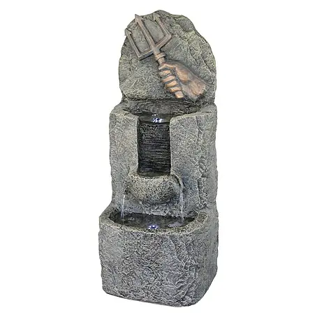 Silex  Kunststeinbrunnen Wassermann