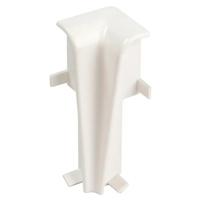 Egger Innenecke - Weiß, 2 Stk., Passend für: Egger Sockelleisten 17 x 60 mm