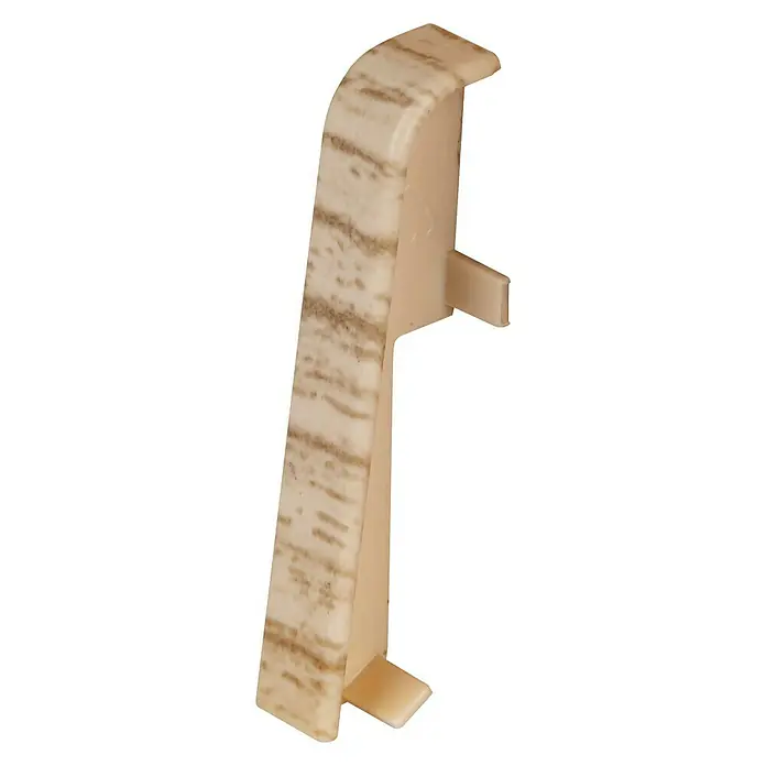 Egger Übergangskappe - Eiche Hell, 2 Stk., Passend für: Egger Sockelleisten 17 x 60 mm