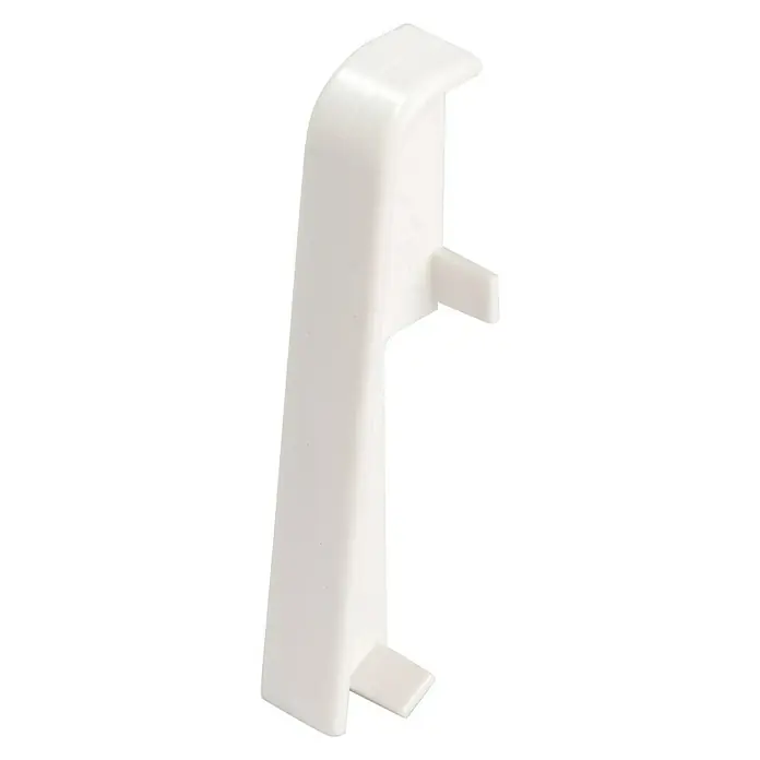 Egger Übergangskappe - Weiß, 2 Stk., Passend für: Egger Sockelleisten 17 x 60 mm