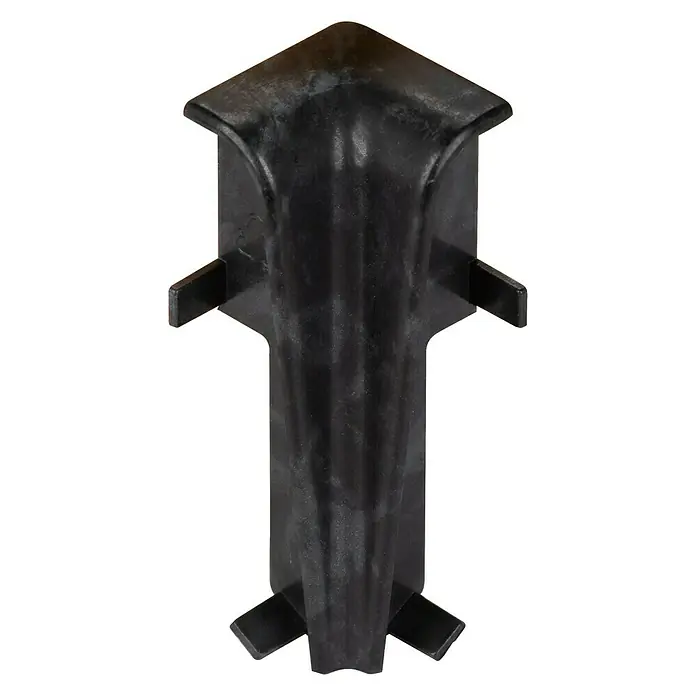 Egger Innenecke - Stein Schwarz, 2 Stk., Passend für: Egger Sockelleisten 17 x 60 mm